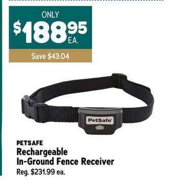 Ren’s Pets Depot Petsafe rechargeable in-ground fence receiver offer