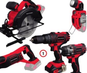Home Hardware 20v 5-tool cordless combo kit offer