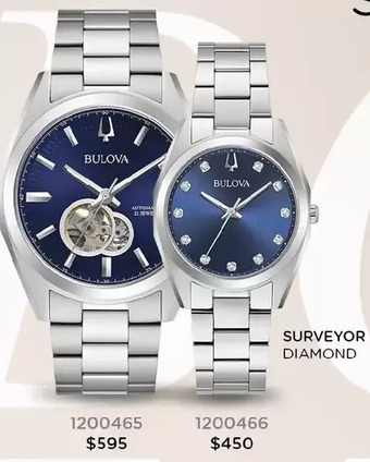 Charm Diamond Surveyor diamond watch offer