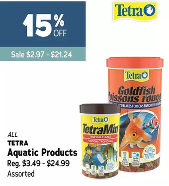 Ren’s Pets Depot Tetra aquatic products offer