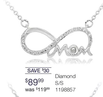 Charm Diamond Diamond s/s pendant offer