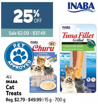 Ren’s Pets Depot Inaba cat treats offer