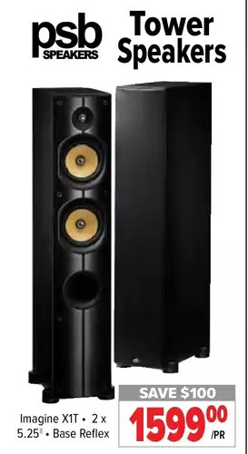 2001 Audio Video Tower speakers offer