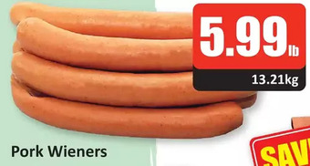 Starsky Pork wieners offer