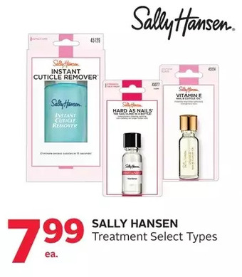 Rexall Sally hansen treatment offer