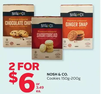 Rexall Nosh & co. cookies offer