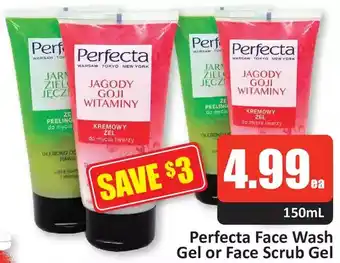 Starsky Perfecta face wash gel or face scrub gel offer