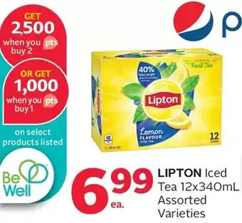 Rexall Lipton iced tea offer