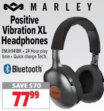 2001 Audio Video Marley positive vibration xl headphones offer