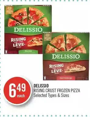 Shoppers Drug Mart Delissio rising crust frozen pizza offer