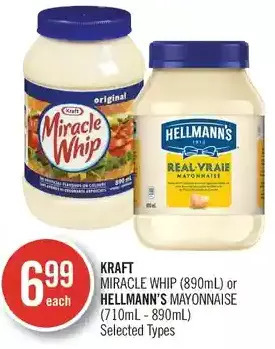 Shoppers Drug Mart Kraft miracle whip or hellmann's mayonnaise offer