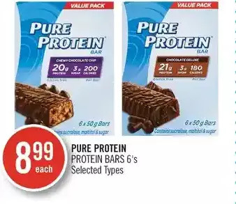Shoppers Drug Mart Pure protein protein bars offer