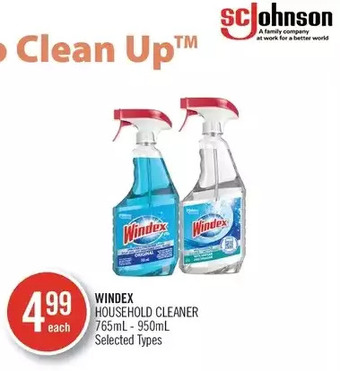 Shoppers Drug Mart Windex household cleaner offer