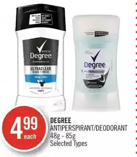 Shoppers Drug Mart Degree antiperspirant/deodorant offer