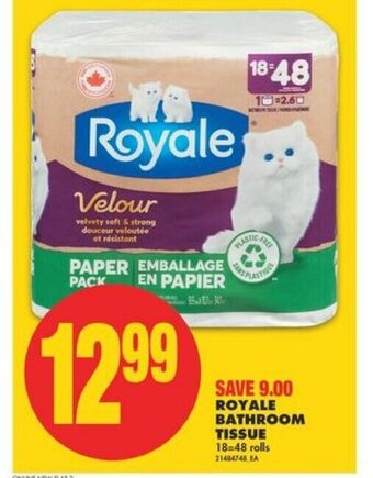No Frills Royale bathroom tissue offer