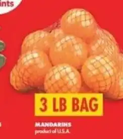 No Frills Mandarins 3lb bag offer