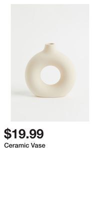 H&M Ceramic vase offer