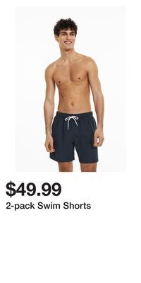 H&M 2-pack swim shorts offer