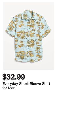 Old Navy Everyday short-sleeve shirt for men offer