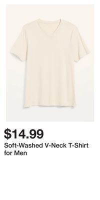 Old Navy Soft-washed v-neck t-shirt for men offer