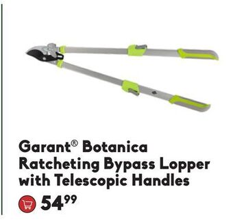 Garant® botanica ratcheting bypass lopper with telescopic handles