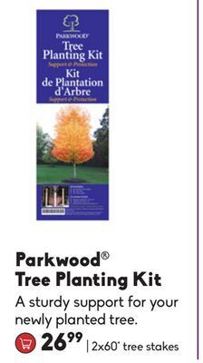 Sheridan Nurseries Parkwood® tree planting kit offer