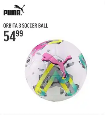 Sport Chek Puma orbita 3 soccer ball offer
