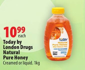 London Drugs Today by london drugs natural pure honey offer