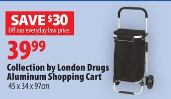 London Drugs Collection by london drugs aluminum shopping cart offer