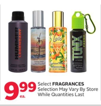 Rexall Select fragrances offer