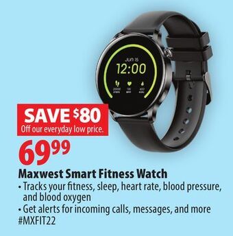 London Drugs Maxwest smart fitness watch offer