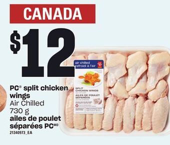 Independent City Market Ailes de poulet séparées pc, 730 g offer