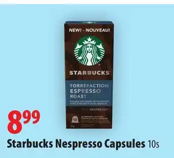 London Drugs Starbucks nespresso capsules offer