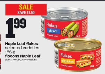 Independent City Market Flocons maple leaf, 156 g offer