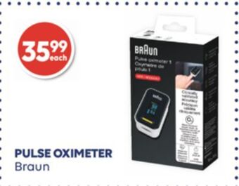 Shoppers Drug Mart Pulse oximeter braun offer