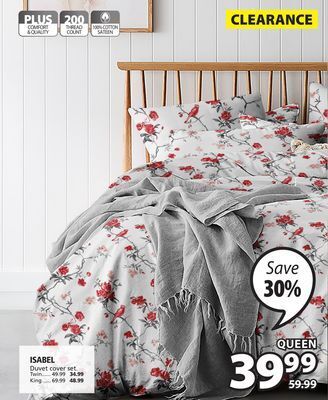 JYSK Isabel duvet cover set offer