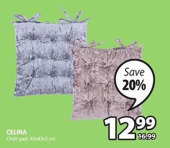 JYSK Celina chair pad offer