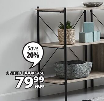 JYSK Vandborg 3-shelf bookcase offer
