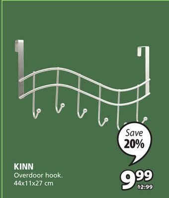JYSK Kinn overdoor hook offer