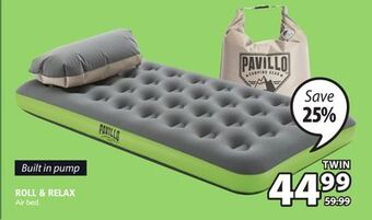 JYSK Roll & relax air bed offer