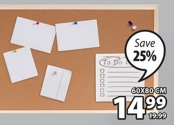 JYSK Palle cork board offer