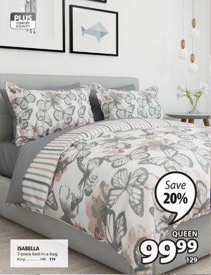 JYSK Isabella 7-piece bed-in-a-bag offer