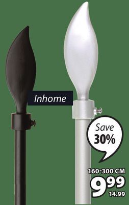 JYSK Inhome curtain rod kit offer