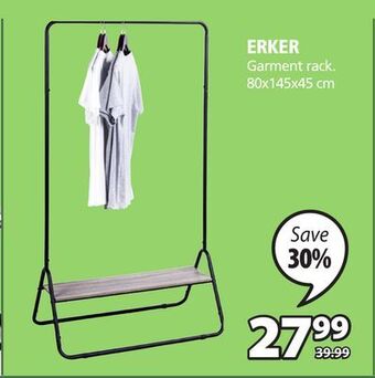 JYSK Erker garment rack offer