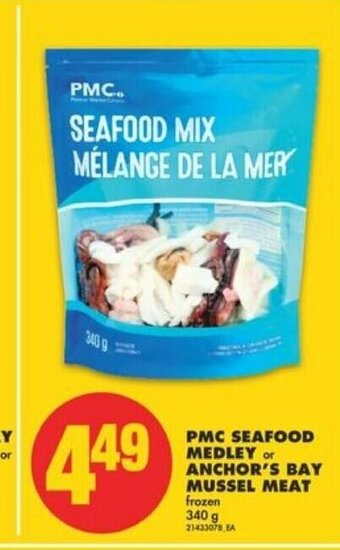 No Frills PMC seafood medley 340g offer