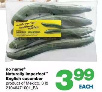 Wholesale Club No name naturally imperfect english cucumber offer