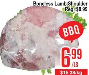 Skyland Foodmart Boneless lamb shoulder offer