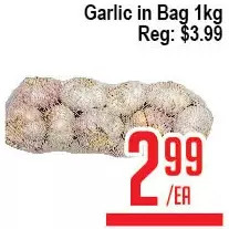 Skyland Foodmart Garlic in bag offer