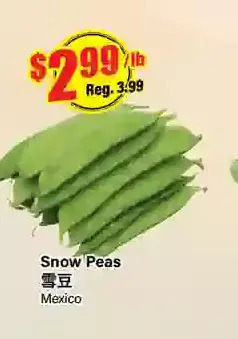 Btrust Supermarket Snow peas offer