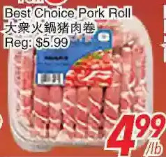 Foody World Best choice pork roll offer